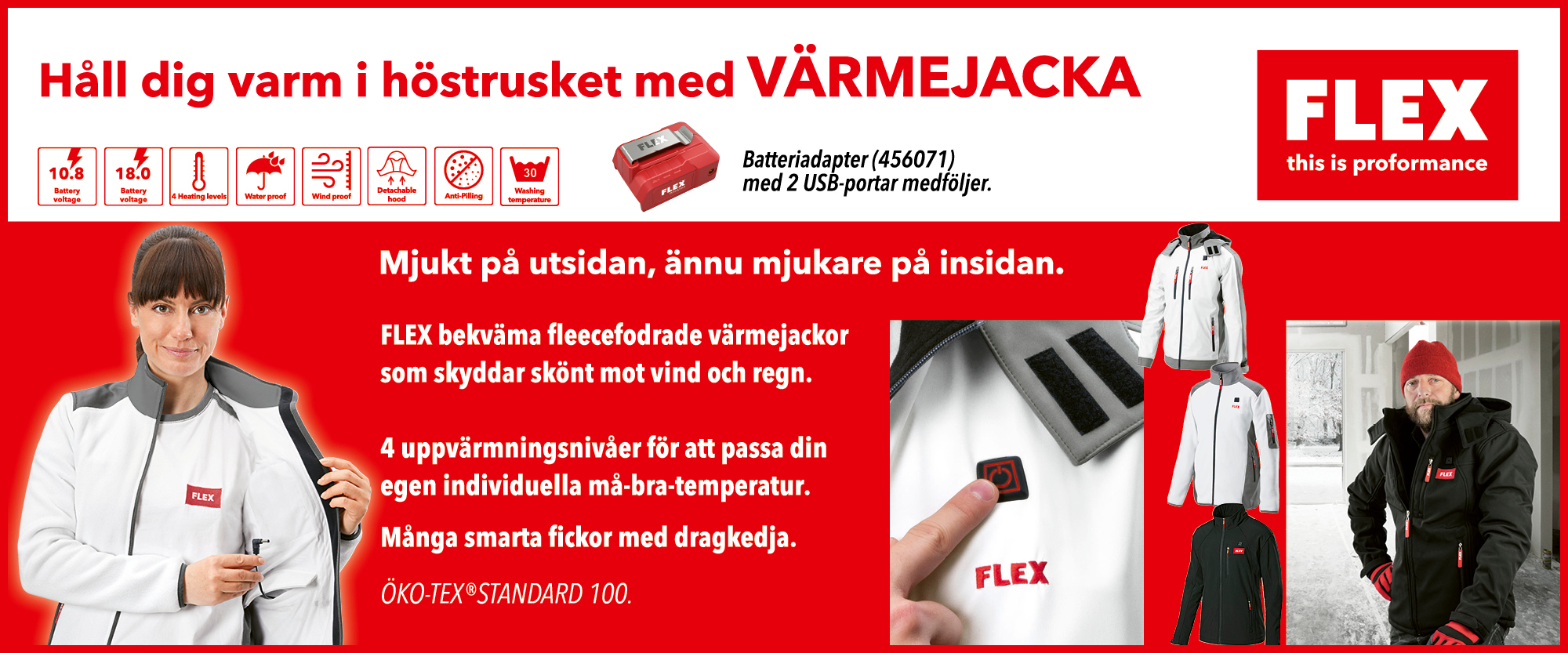 Flex Värme Jackor