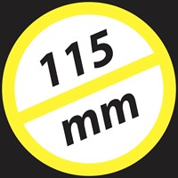 115mm