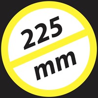 225mm