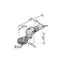 Slipmaskin SFE8-2 115 Flundran