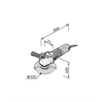 Vinkelslip LE9-11 125 L-boxx