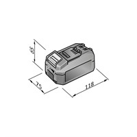 Batteri 18.0/5.0Ah