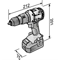 Slagborrmaskin PD2G18.0-EC