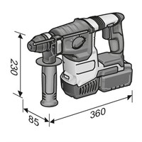 Batteriborrhammare CHE2-26 18.0-EC Set