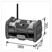 Batteriradio RD10.8/18.0/230 C