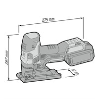 Batteristicksåg JS18.0-EC C