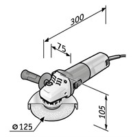 Vinkelslip L9-11 125