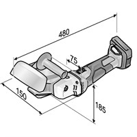 Rännkroksfräs RFE40 18.0-EC/5.0 Set