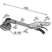 Betong-Giraff GDE10 Set 150mm