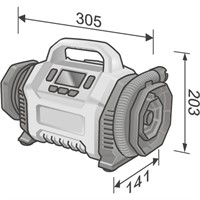 Batterikompressor CI18.0