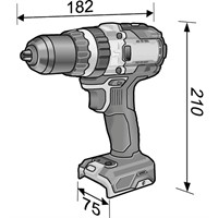 Borrskruvdragare PD2G HD18.0-EC 5.0Ah i set