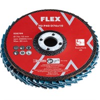 Lamellslipskiva P40 D76x10 3st
