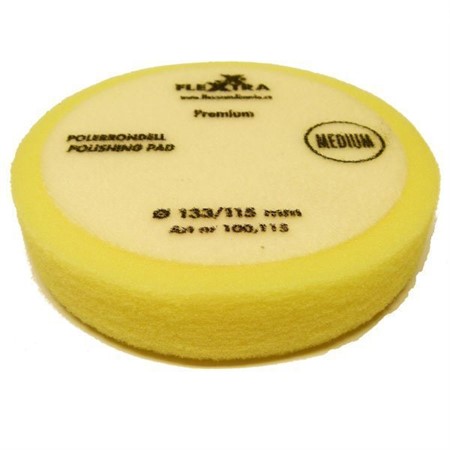 Polerrondell Medelhård 133mm 10-pack