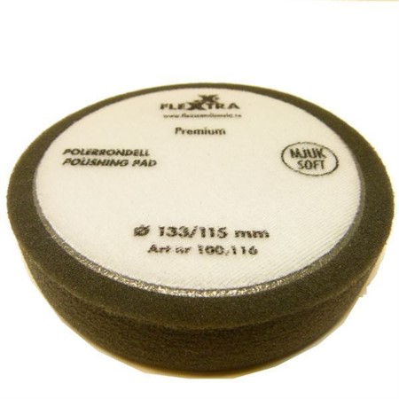 Polerrondell Mjuk 133mm 10-pack