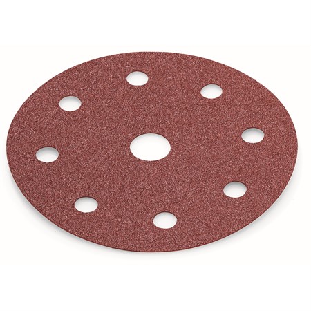 Slippapper Trä metall P180 125mm 50pkt