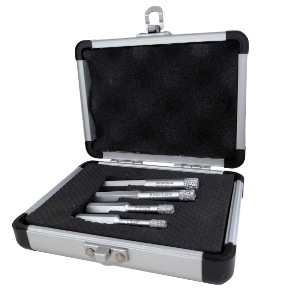 Diamantborrset, Hex, 5-10mm